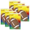 Creative Shapes Etc Large Notepad, Football, 50 Sheets Per Pad, 6PK 53 - alternate 1